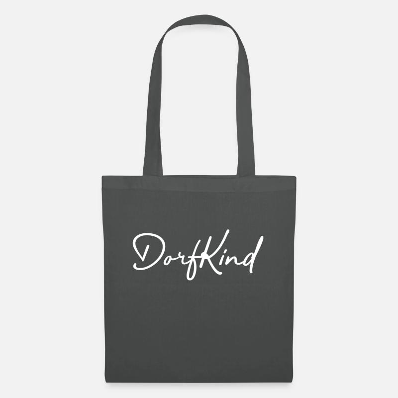 Dorfkind - Stoffbeutel - Graphite