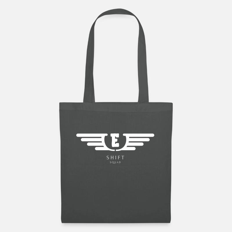 E Schicht shirt 1 - Stoffbeutel - Graphite