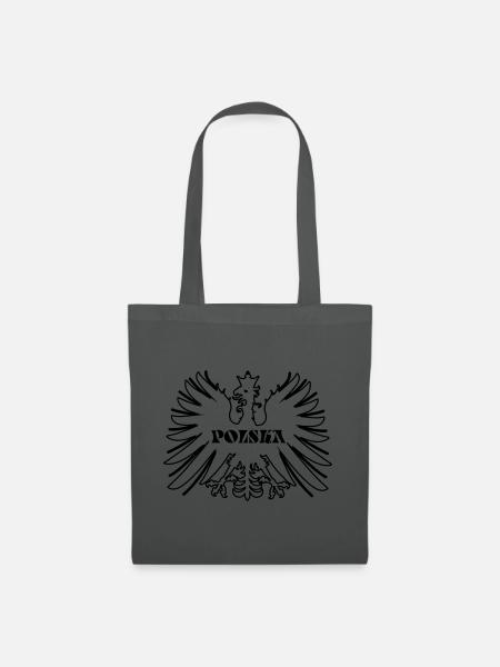 Polen Polska - Stoffbeutel - Graphite
