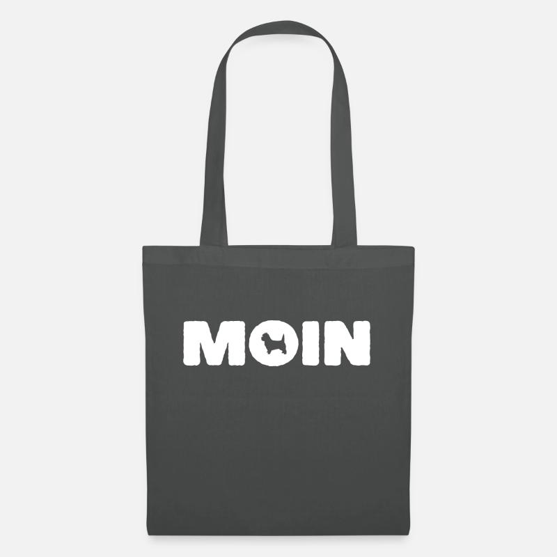 Moin - Cairn Terrier - Tote Bag - graphite grey