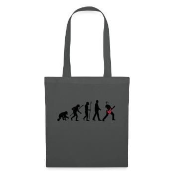 evolution_rocks_032012_a_2c - Tote Bag - graphite grey - Front