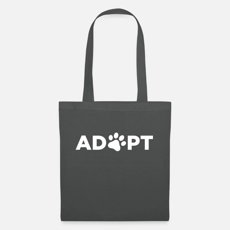 Adopt - Tote Bag - graphite grey