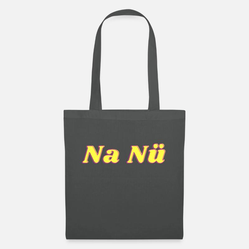 Na Nü - Stoffbeutel - Graphite