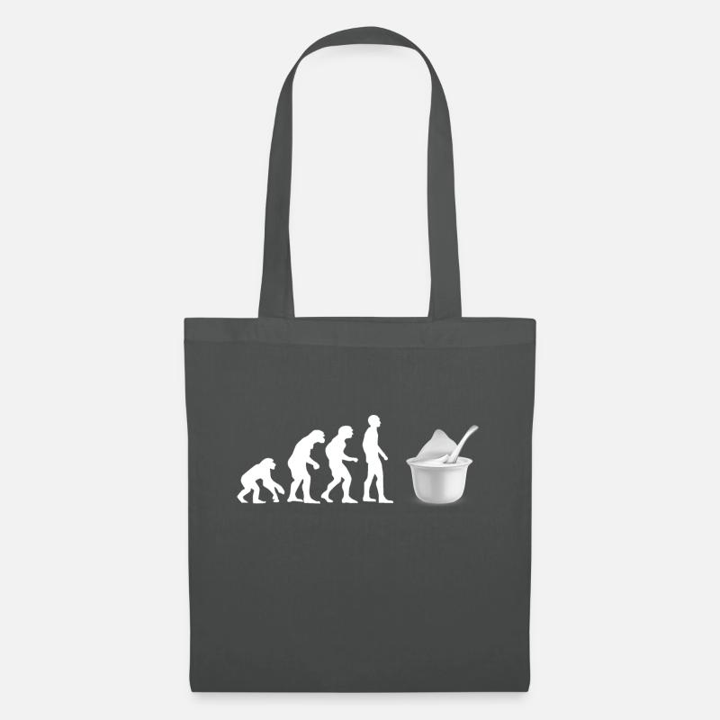 Joghurt Evolution - Stoffbeutel - Graphite
