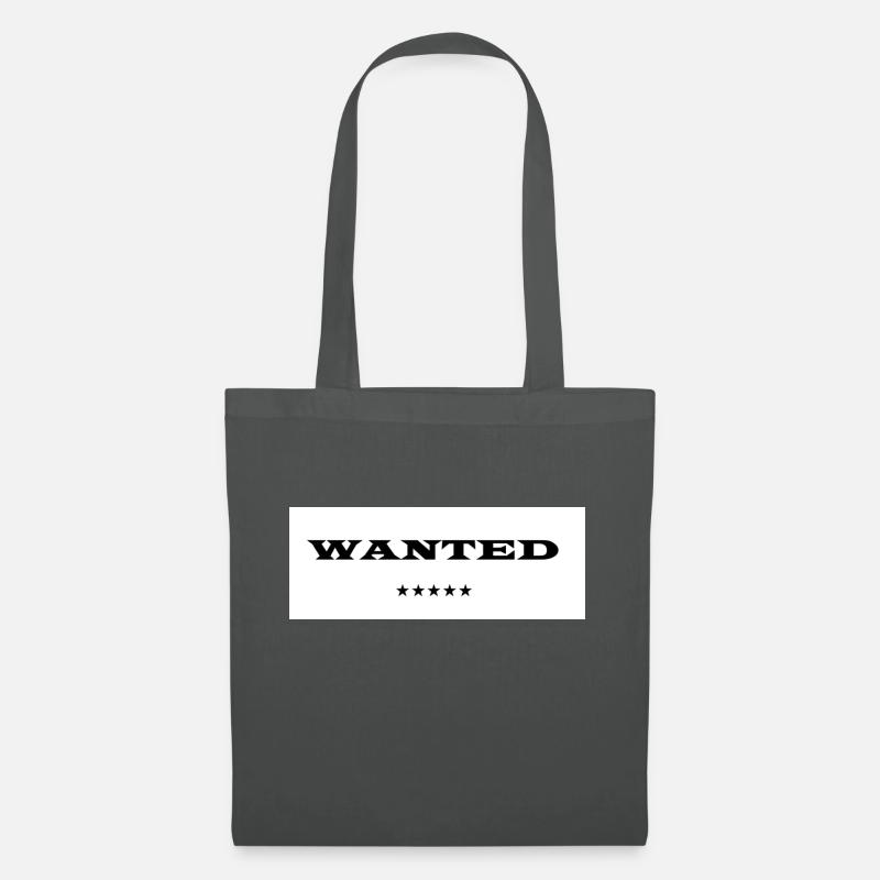 WANTED 5ive Stars - Stoffbeutel - Graphite