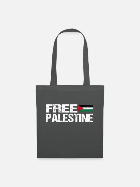 Free palestine - Stoffbeutel - Graphite