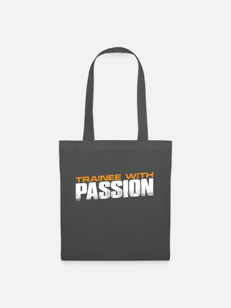 Trainee With Passion 3 - Stoffbeutel - Graphite