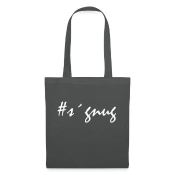 sgnug - Stoffbeutel - Graphite - Vorne