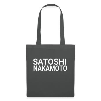 Nakamoto - Tote Bag - graphite grey - Front