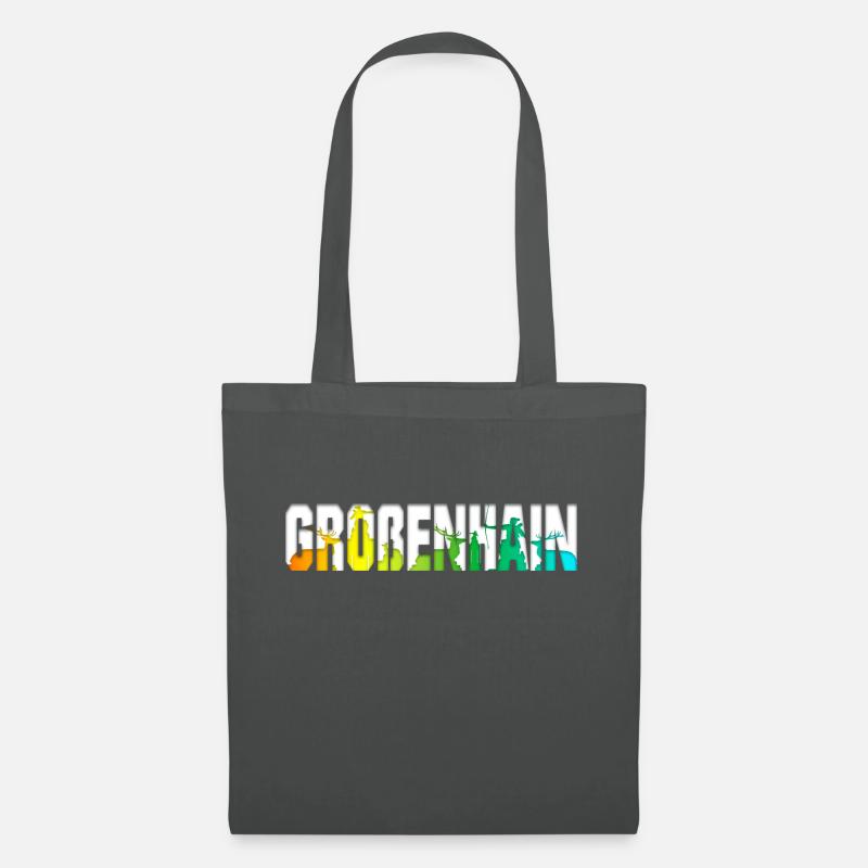 GRH Schrift Bunt - Stoffbeutel - Graphite
