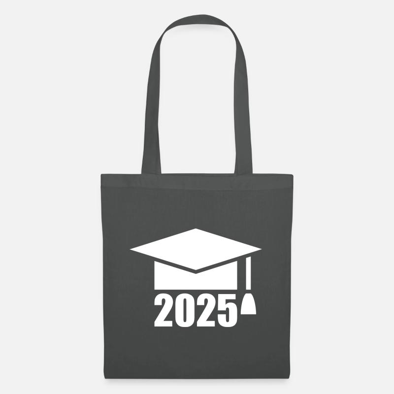 ABI 2025 Abitur Abschlussfeier Abiball - Stoffbeutel - Graphite