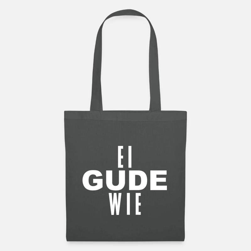 Egg how - Tote Bag - graphite grey