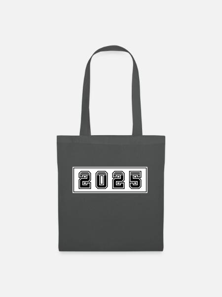 2025 Jahr - Stoffbeutel - Graphite