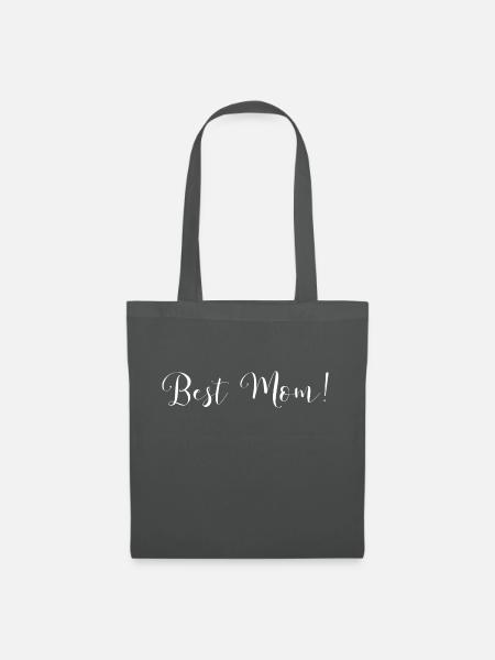 Best Mom! - Stoffbeutel - Graphite