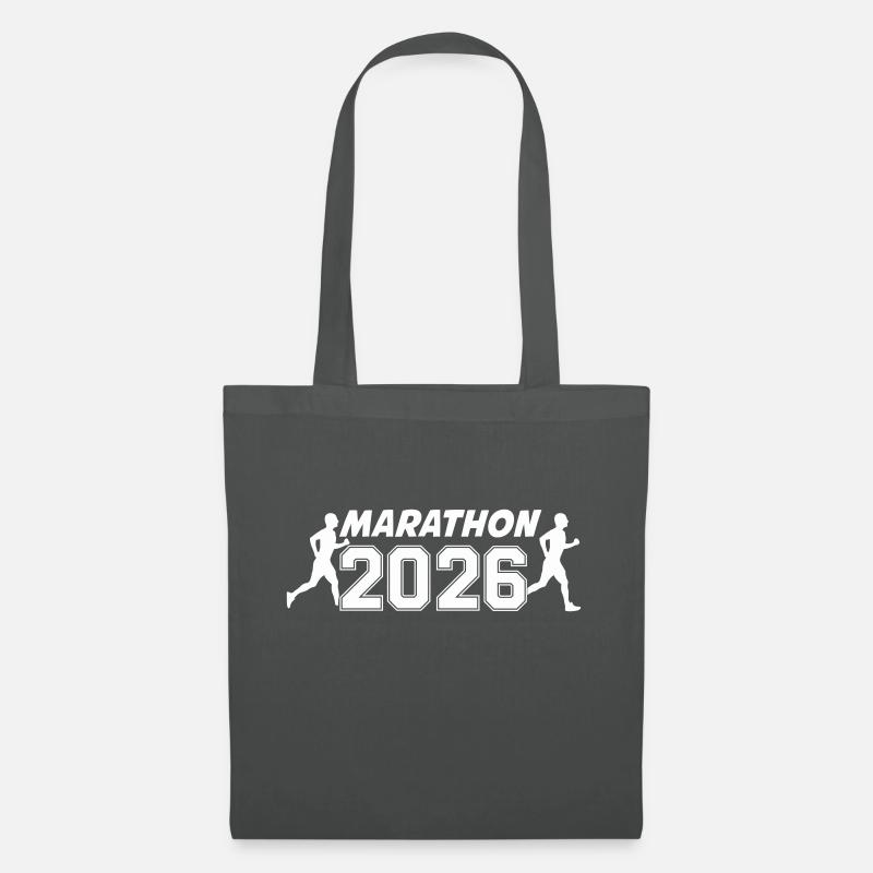 marathon 2026 - Stoffbeutel - Graphite