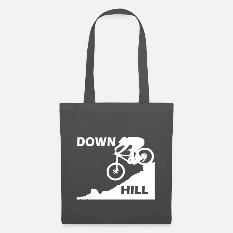 Downhill - Stoffbeutel - Graphite