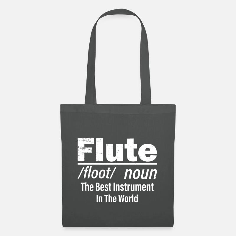 Flute Description Best Instrument - Stoffbeutel - Graphite