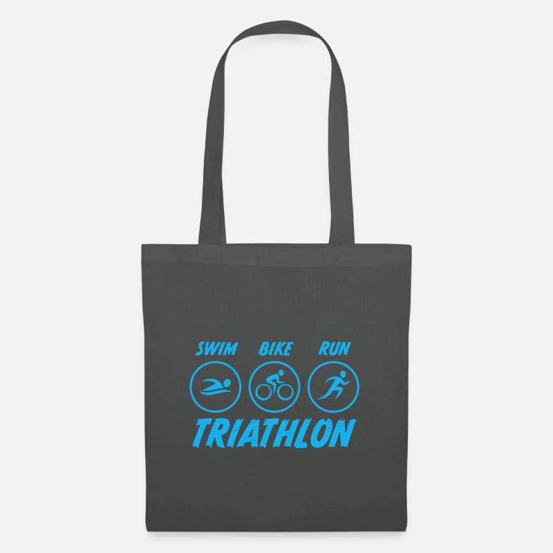 triathlon - Stoffbeutel - Graphite