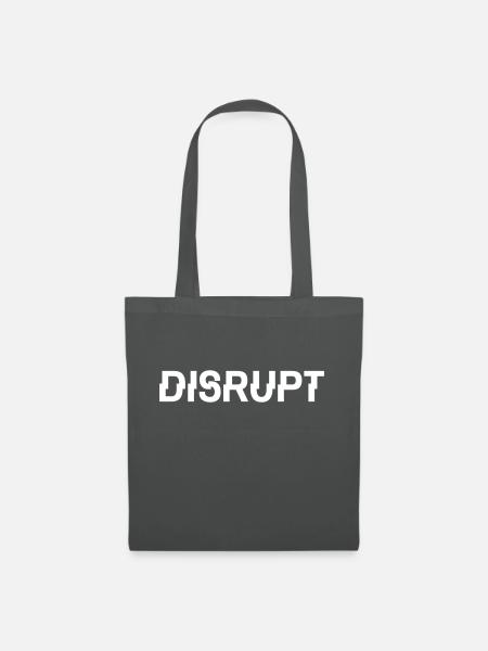 DISRUPT - Stoffbeutel - Graphite