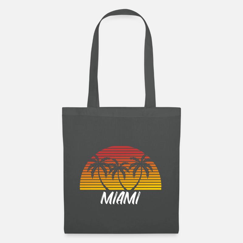 Miami - Stoffbeutel - Graphite