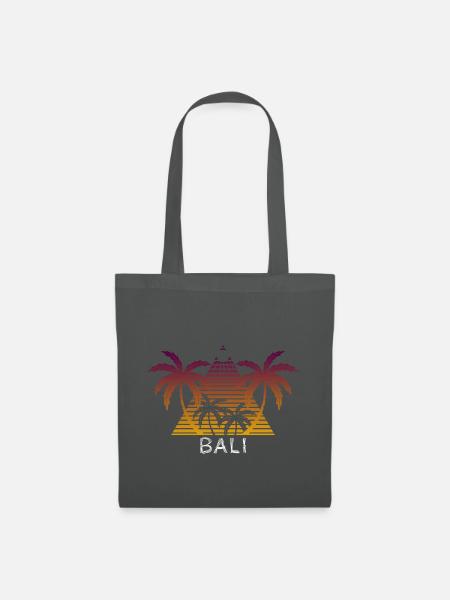 Bali - Sac en tissu - gris graphite