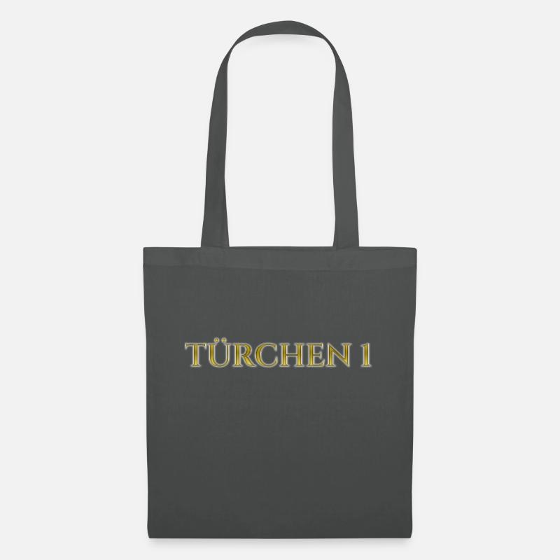 Türchen 1 - Stoffbeutel - Graphite