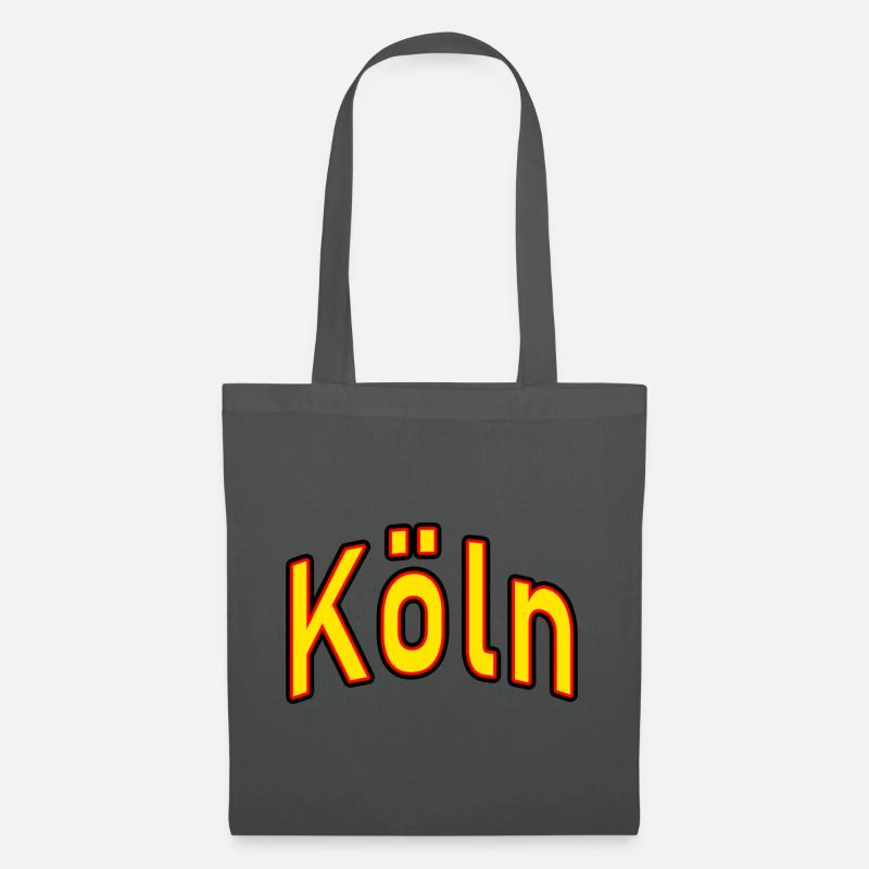 köln - Stoffbeutel - Graphite