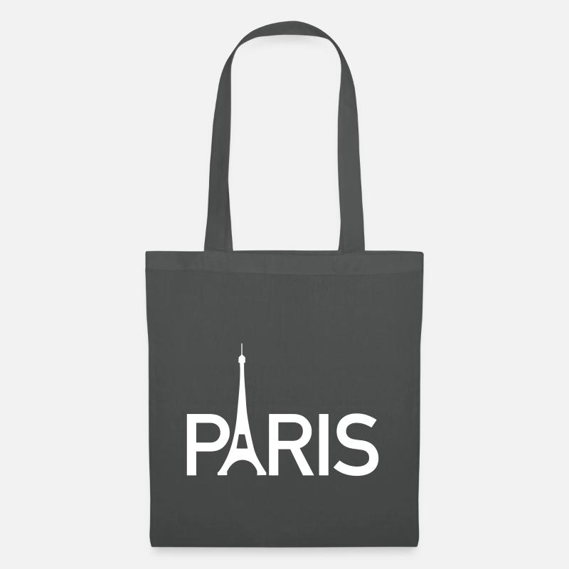 Paris - Stoffbeutel - Graphite