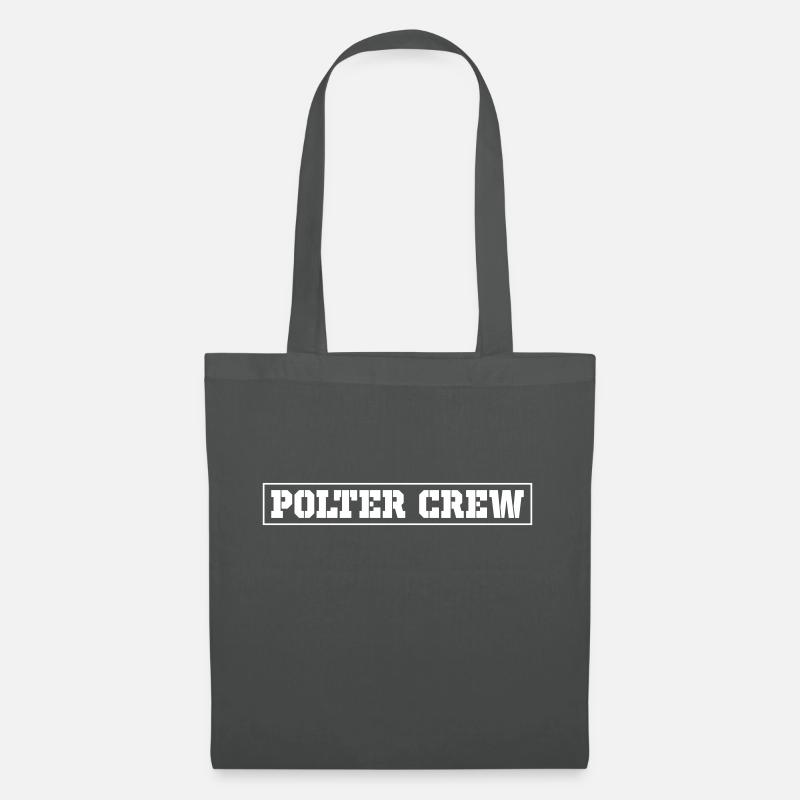 Polter Crew - Stoffbeutel - Graphite