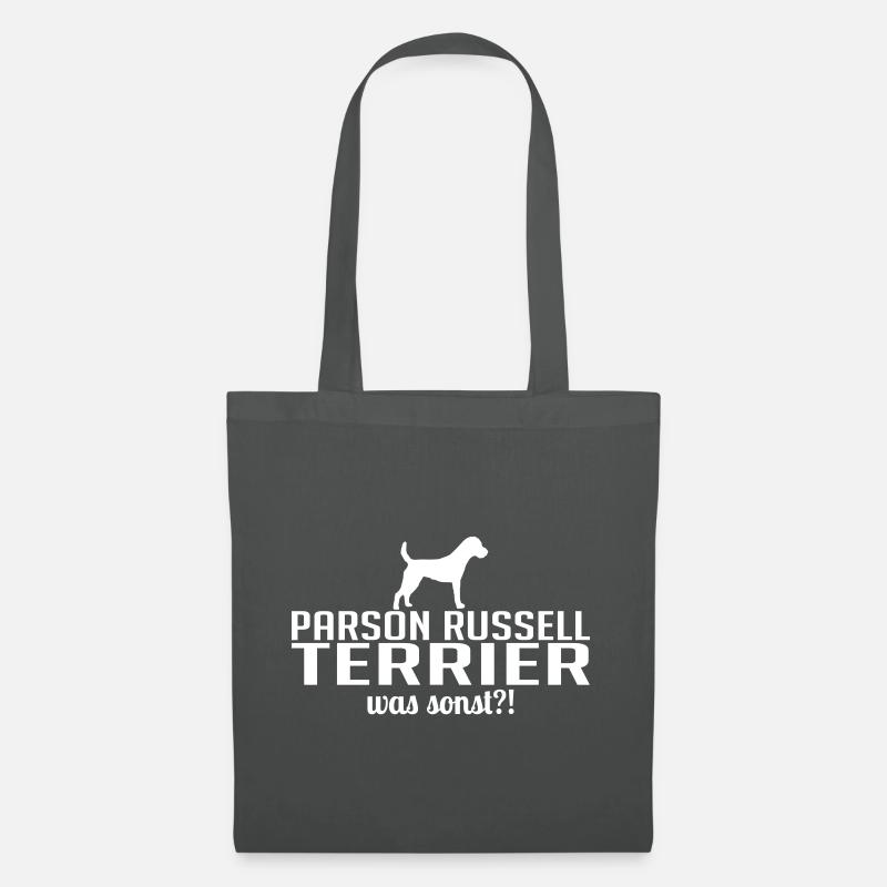 PARSON RUSSELL TERRIER was sonst - Stoffbeutel - Graphite