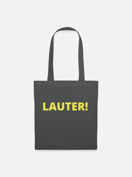 Lauter - Stoffbeutel - Graphite