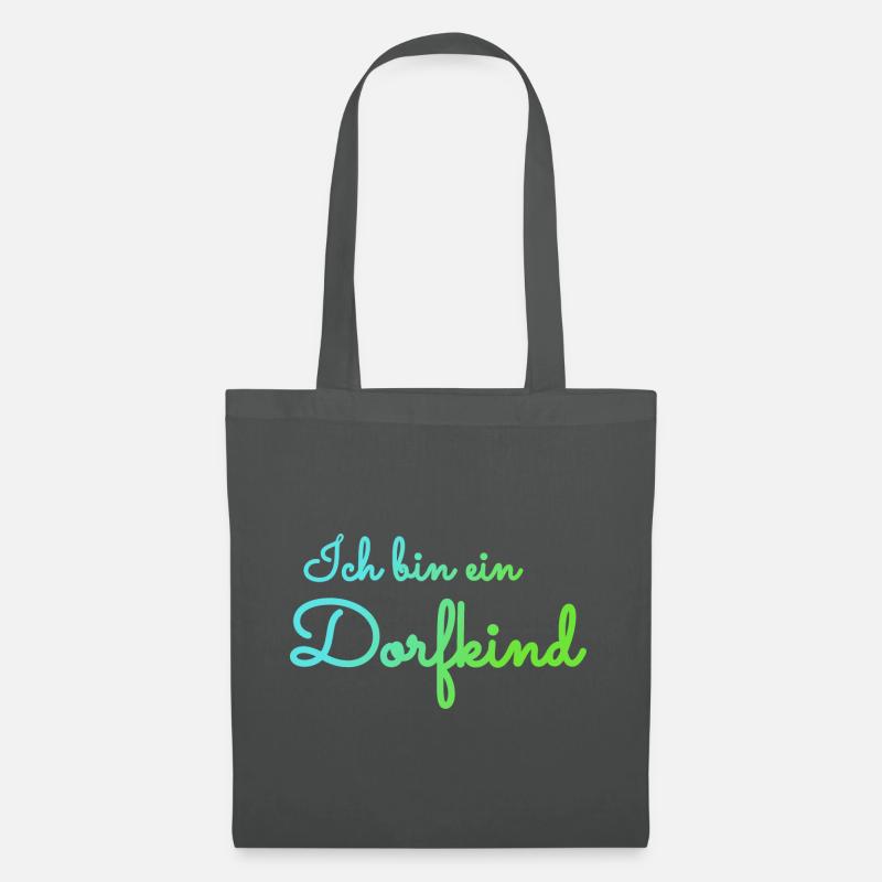 Dorfkind - Stoffbeutel - Graphite