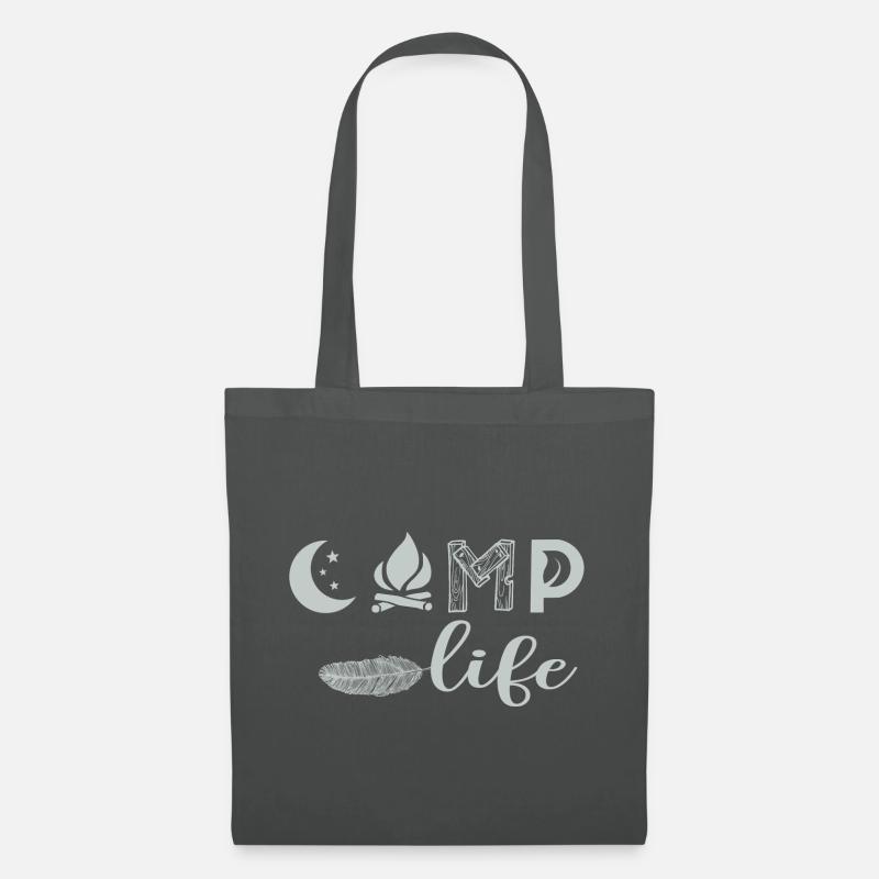 Camp live - Stoffbeutel - Graphite