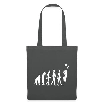 Evolution Volleyball - Tote Bag - graphite grey - Front