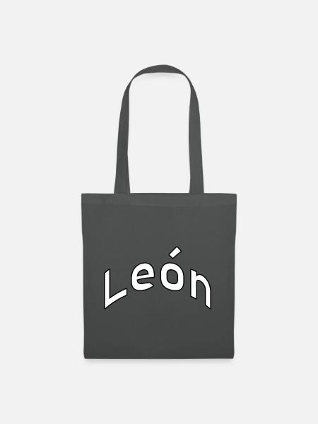 León - Stoffbeutel - Graphite