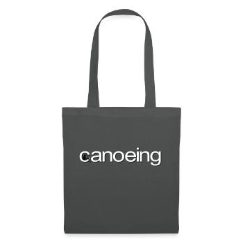 canoeing - Tote Bag - graphite grey - Front