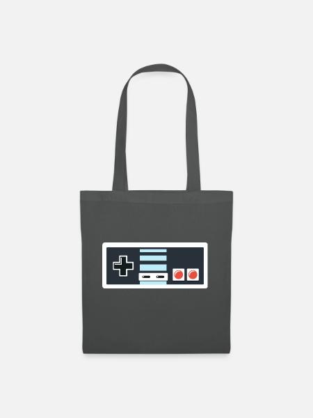 Video Game Controller - Stoffbeutel - Graphite