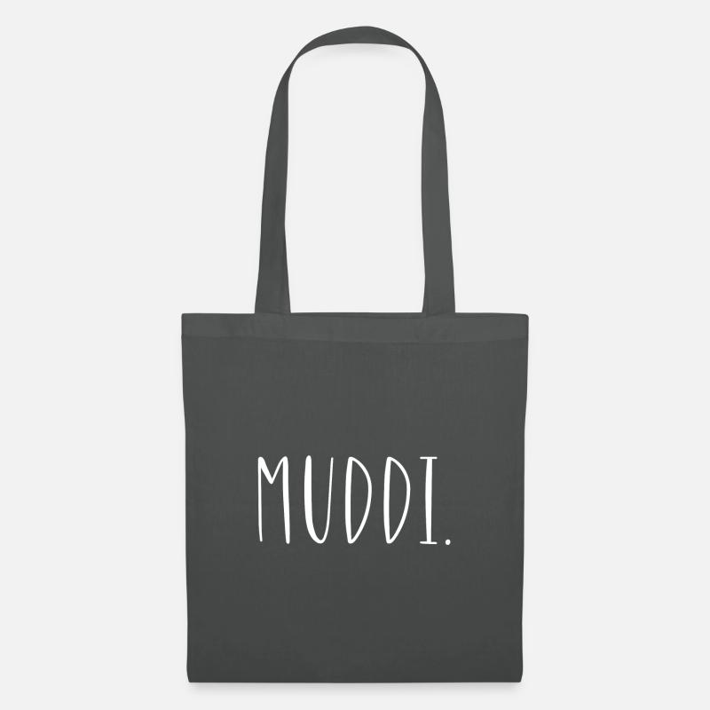 Muddi. - Stoffbeutel - Graphite