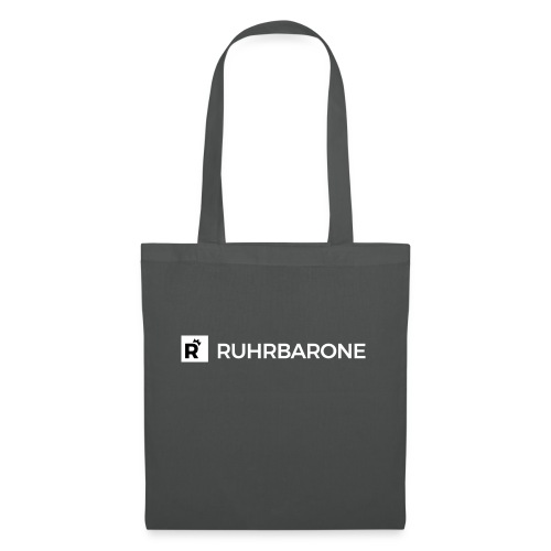 Ruhrbarone-Logo Weiß - Stoffbeutel