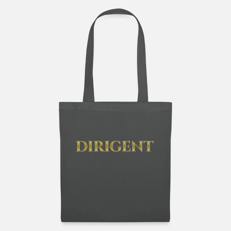 Dirigent - Stoffbeutel - Graphite