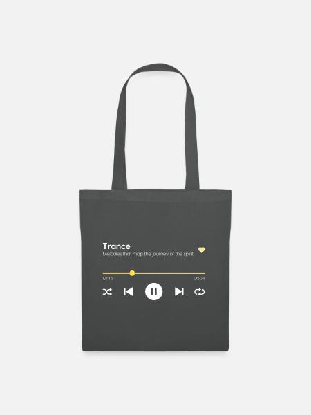 Trance - Stoffbeutel - Graphite