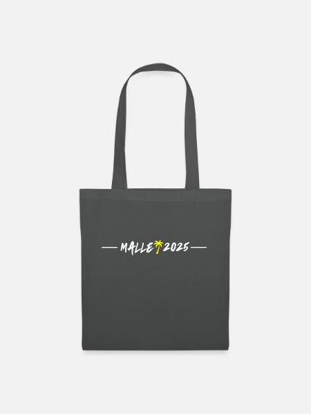 Malle 2025 - Stoffbeutel - Graphite