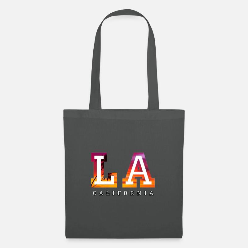 Los Angeles - Stoffbeutel - Graphite