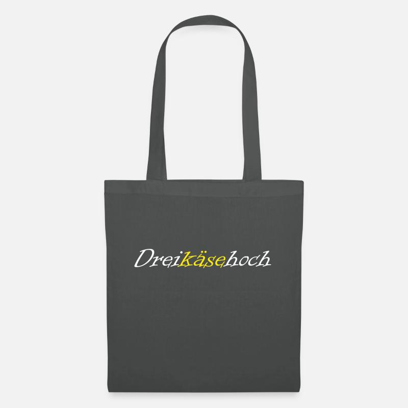 Dreikäsehoch - Stoffbeutel - Graphite
