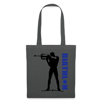 Biathlon - Stoffbeutel - Graphite - Vorne