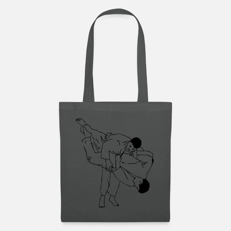 Judowurf Männer - Stoffbeutel - Graphite