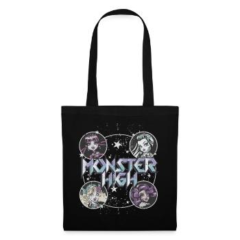 Monster High™ Draculaura, Frankie Stein & Freunde - Stoffbeutel - Schwarz - Vorne