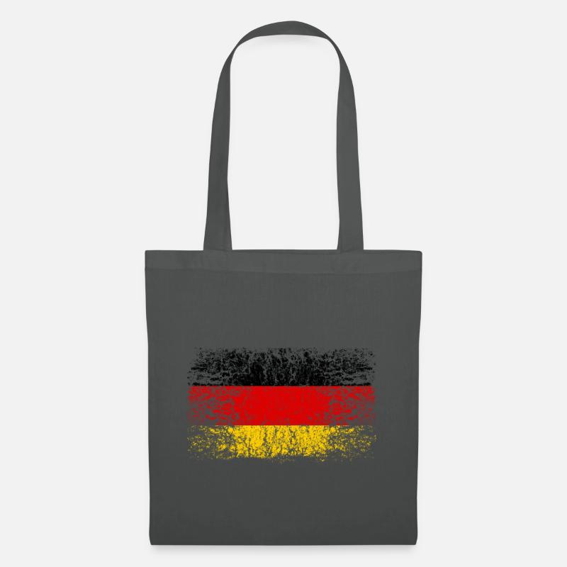 Deutschland 002 - Stoffbeutel - Graphite