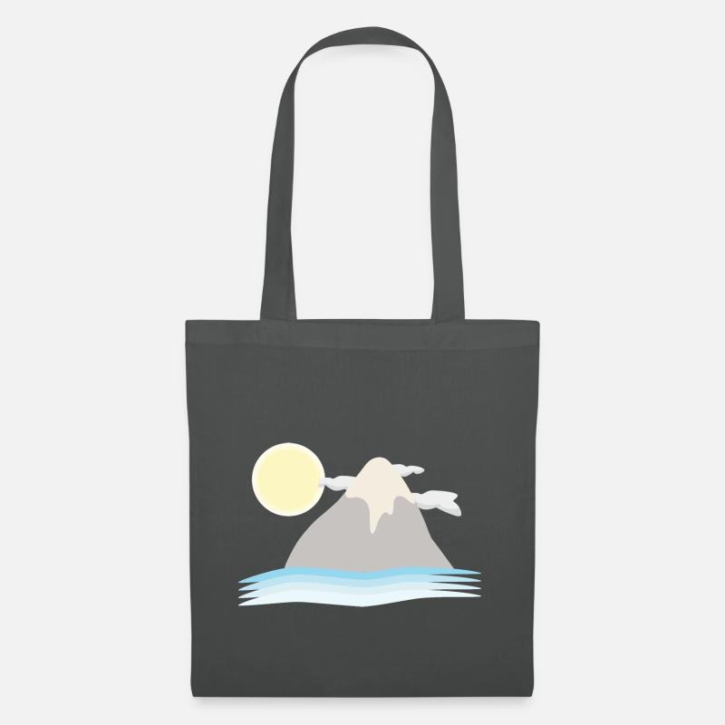 Mountain Mountains - Tote Bag - graphite grey