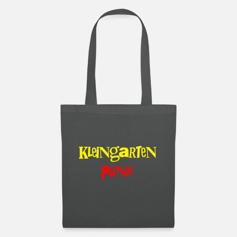 kleingarten punk - Stoffbeutel - Graphite